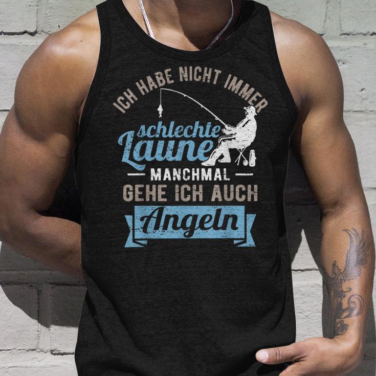 Petri Heil Fischer Manchmal Gehe Ich Auch Angeling S Tank Top Geschenke für Ihn