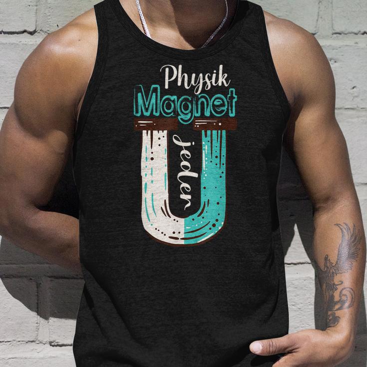 Physics With Magnet Much Nicht Jeden Physicker Physics Student Tank Top Geschenke für Ihn