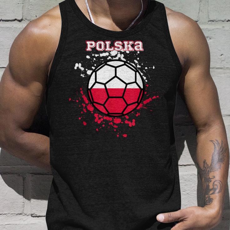 Polen Fußball Polska Fan-Trikot Mit Polnischer Flag Tank Top Geschenke für Ihn