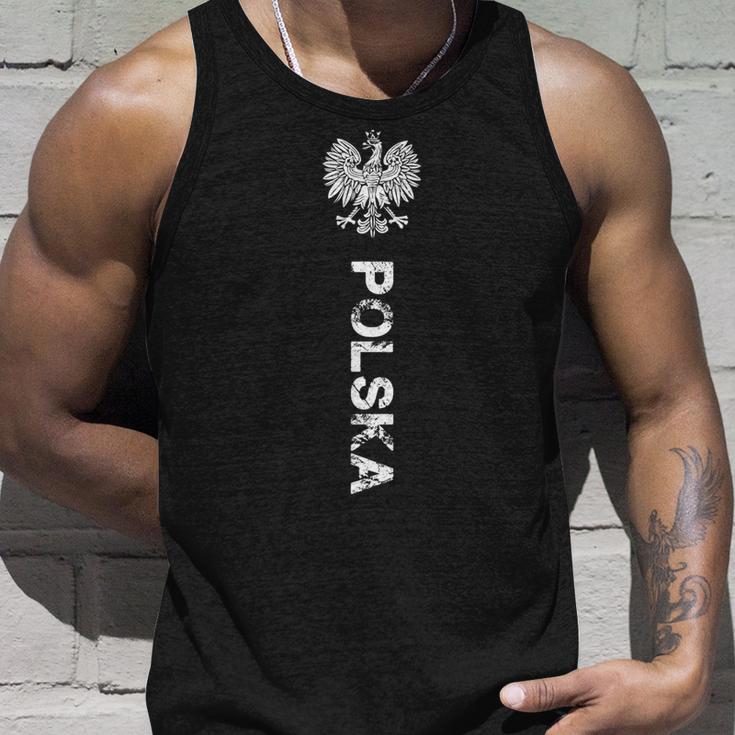 Polska Coat Of Arms And Eagle Tank Top Geschenke für Ihn