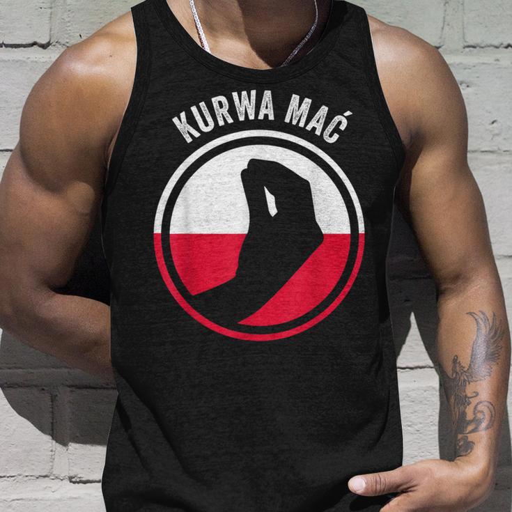 Polska Kurwa Pole Polish Flag Tank Top Geschenke für Ihn