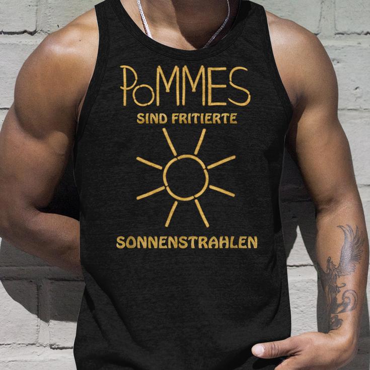 Pommes Pompoms Are Frittierte Sonnenenrahlen Tank Top Geschenke für Ihn