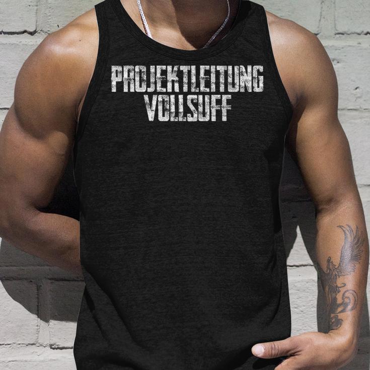 Projektleitungollsuff Sauf Bier Tank Top Geschenke für Ihn