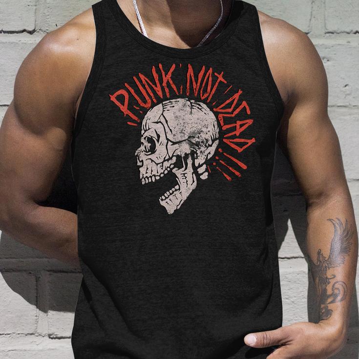 Punks Not Dead -Intage Grunge Punk Is Not Dead Rock S Tank Top Geschenke für Ihn