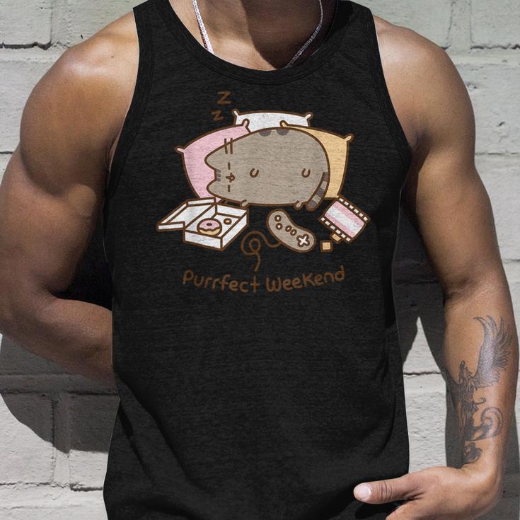 Pusheen Purrfect Weekend Tank Top Geschenke für Ihn