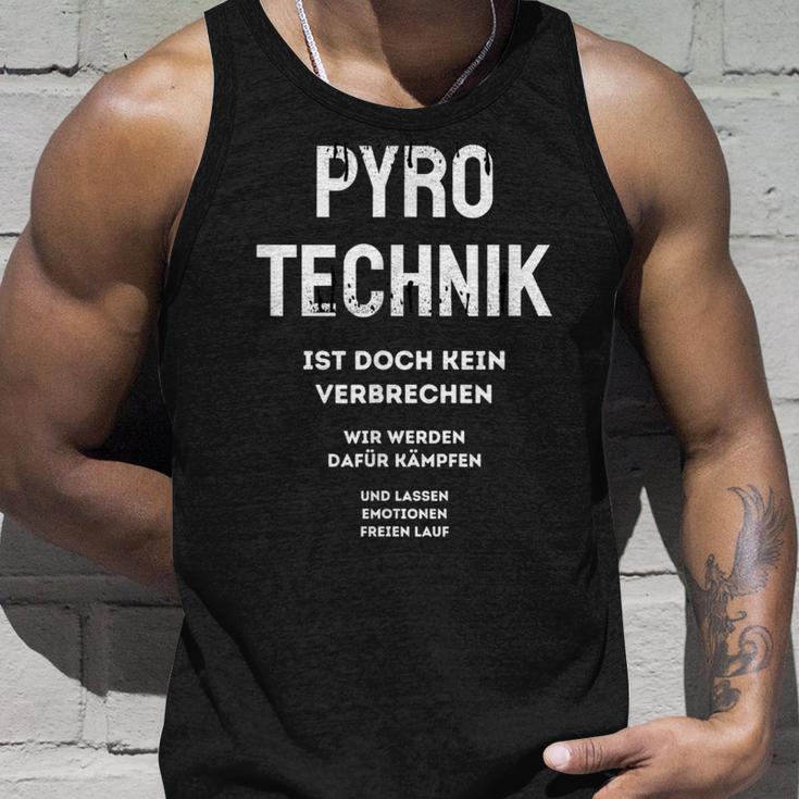 Pyrotechnik Ist Doch Keinerbrechen German Meme Tank Top Geschenke für Ihn