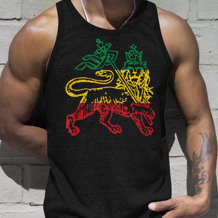 Rastafari Lion Of Judah Reggae Tank Top Geschenke für Ihn