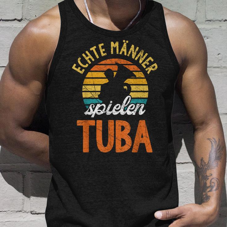 Real Männer Spielen Tuba S Tank Top Geschenke für Ihn