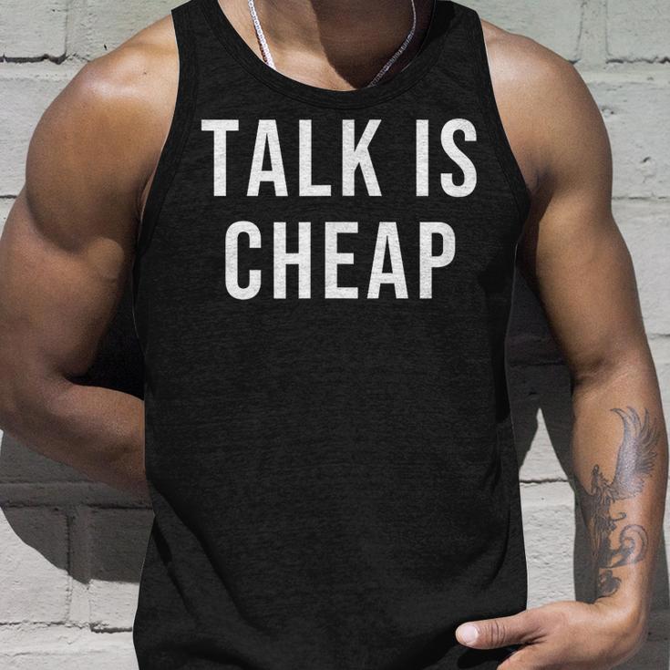 Reden Ist Billig Tank Top Geschenke für Ihn