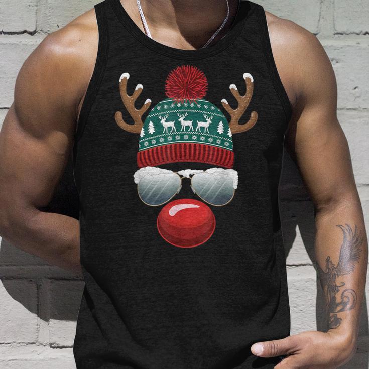 Reindeer Santa Claus Christmas Santa Christmas Tank Top Geschenke für Ihn