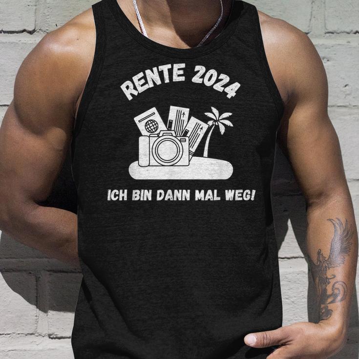 Rente 2024 Ich Bin Dann Mal Weg Pension Renter Retirement Tank Top Geschenke für Ihn