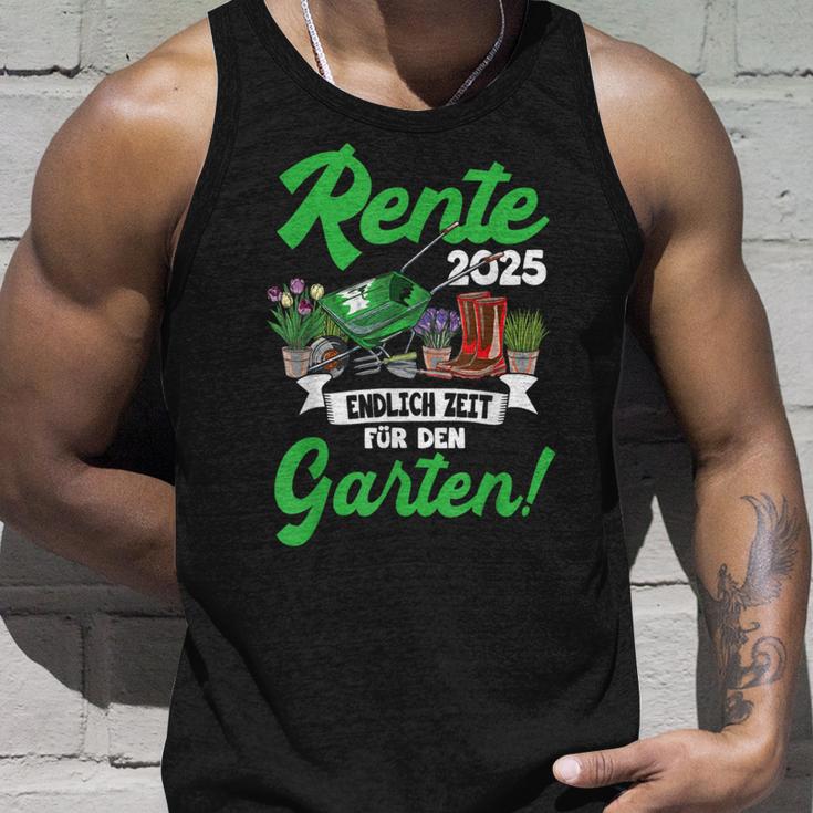 Rente 2025 Endlich Zeit Für Den Garten Rentner Tank Top Geschenke für Ihn