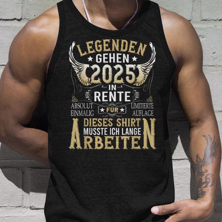 Rentner Eine Legende Geht In Rente 2025 Tank Top Geschenke für Ihn