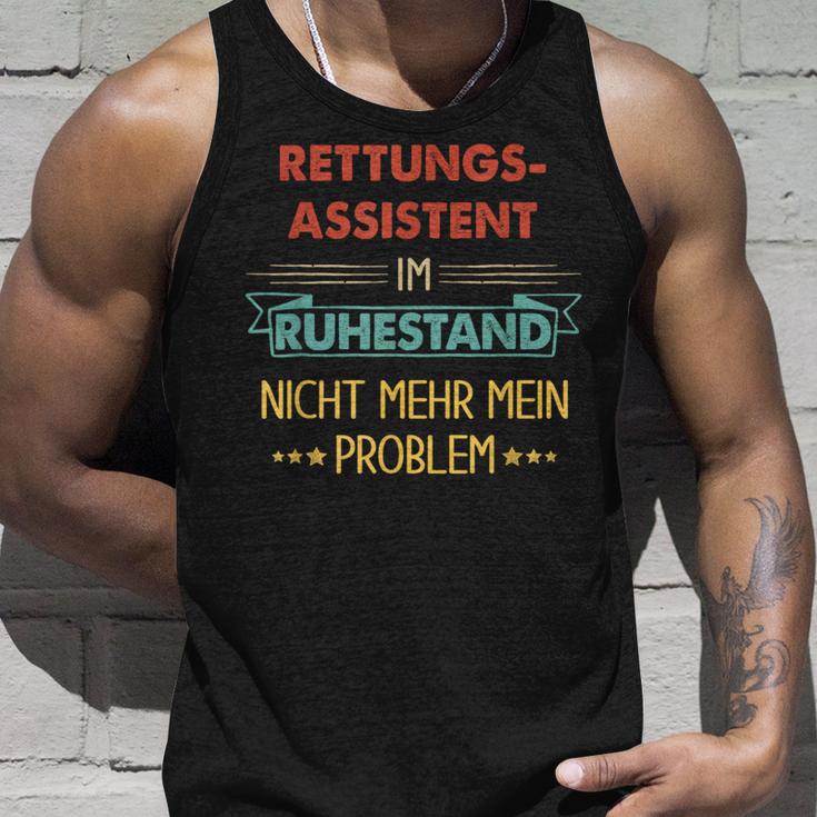 Rescue Assistant Im Ruhestand Nicht Mehr Mein Problem Tank Top Geschenke für Ihn