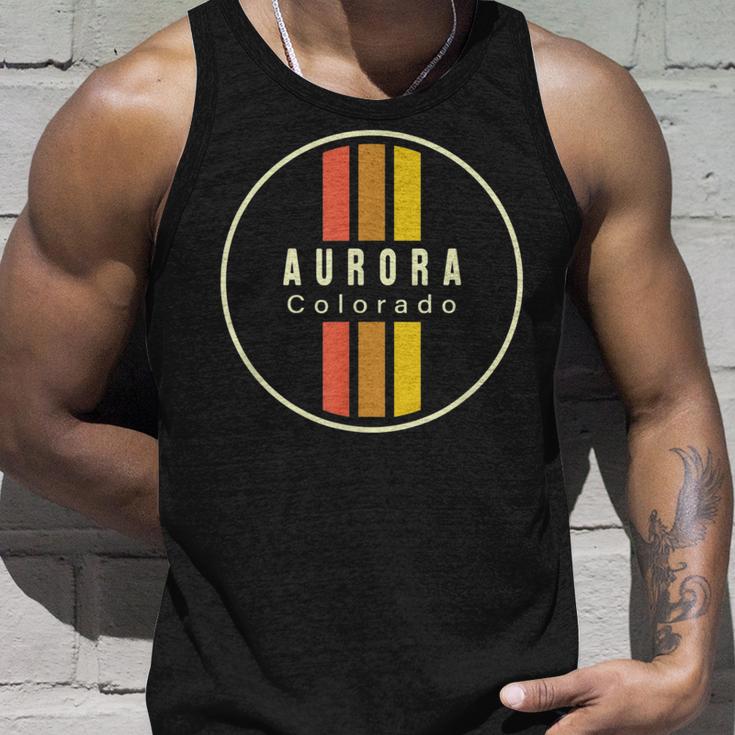 Retro Aurora Colorado Tank Top Geschenke für Ihn