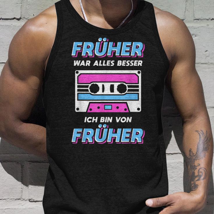 Retro Cassette 70S 80S Fancy Dress 80S 90S Festival Tank Top Geschenke für Ihn