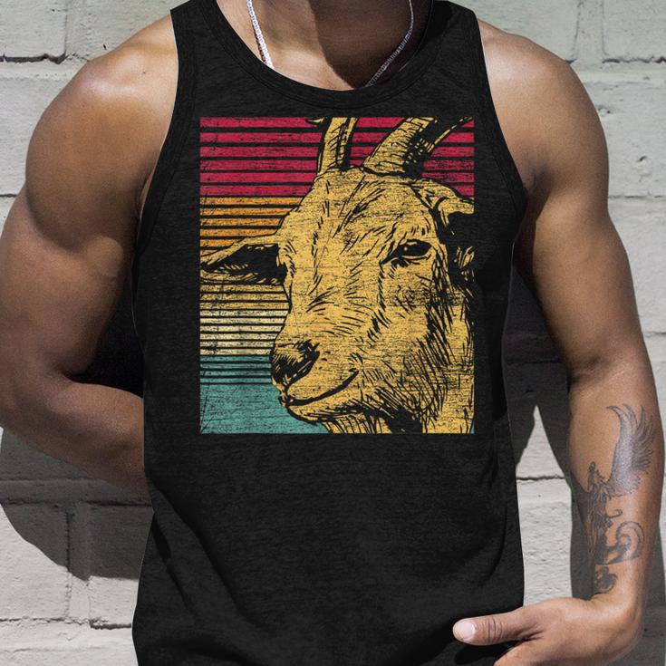 Retro Goat Tank Top Geschenke für Ihn