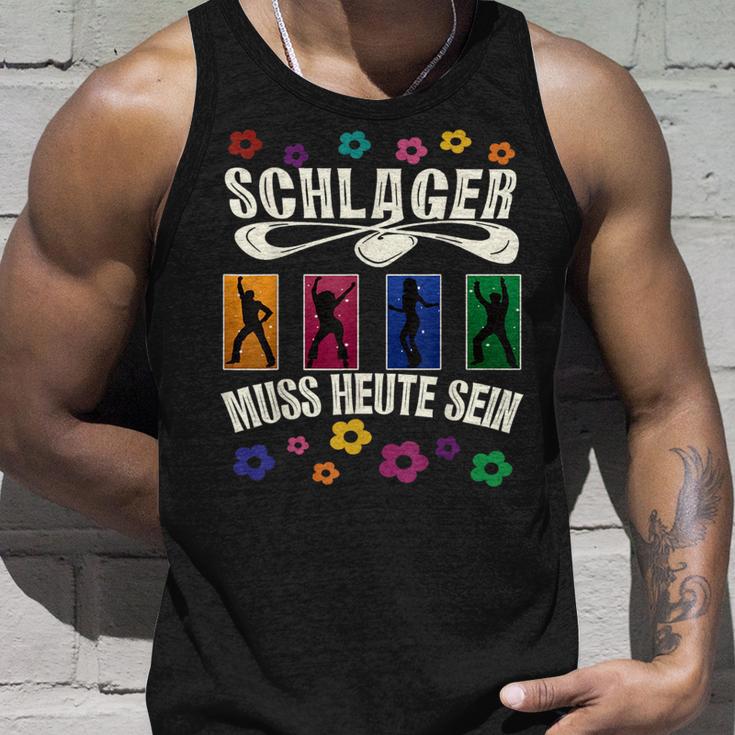 Retro Schlager Costume Outfit For Schlager Party Tank Top Geschenke für Ihn