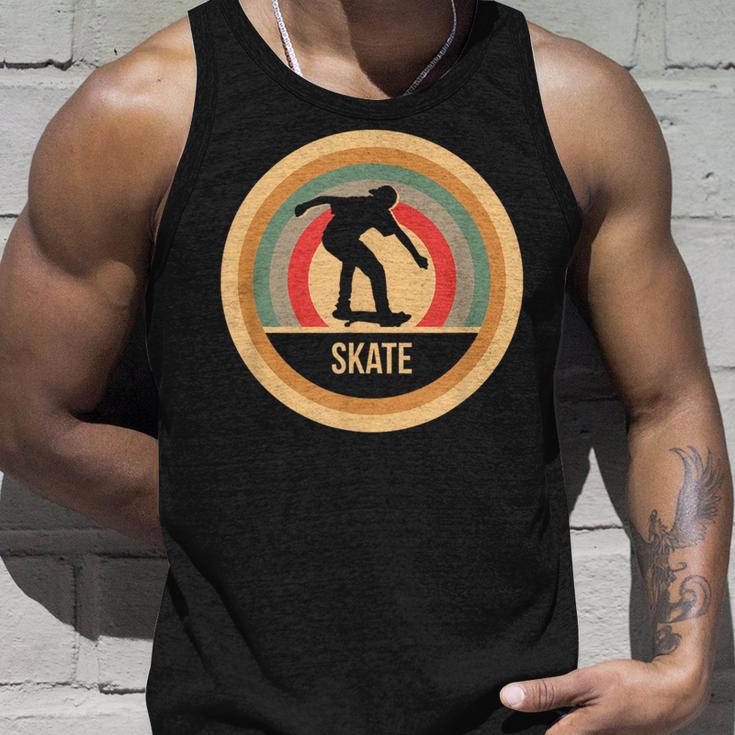 Retrointage Skating Skater Tank Top Geschenke für Ihn