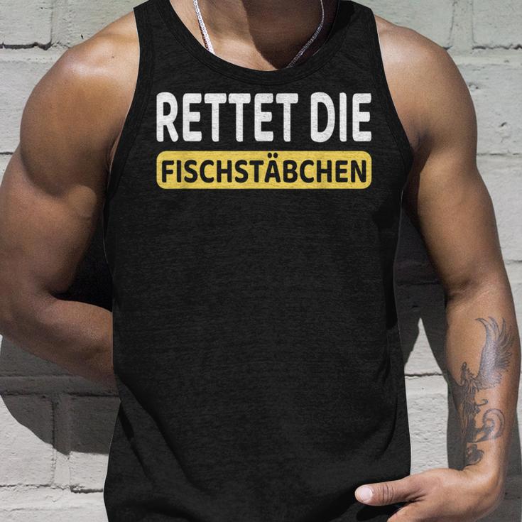 Rettet Die Fischwanden I Koch I Catering Tank Top Geschenke für Ihn