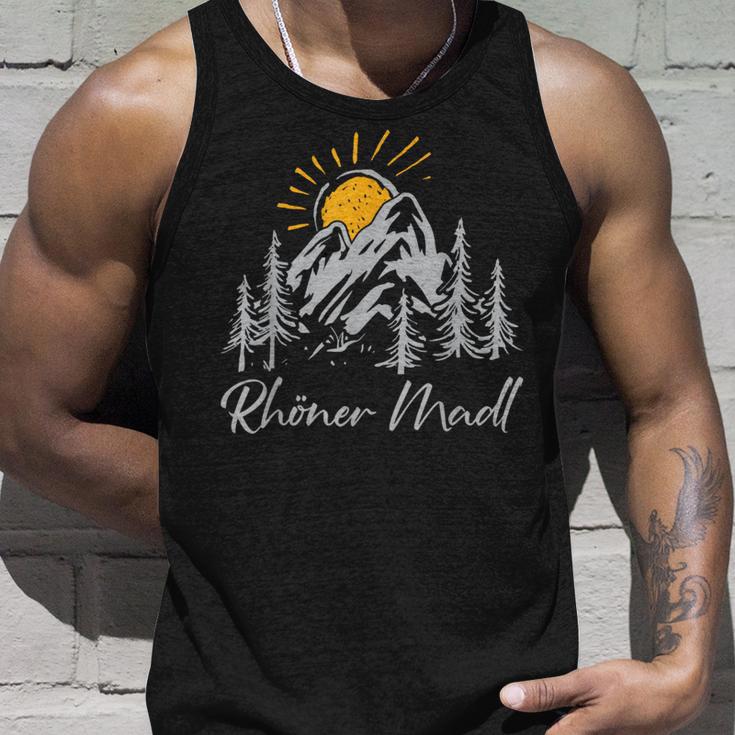 Rhöner Madl Region Mountains Tank Top Geschenke für Ihn