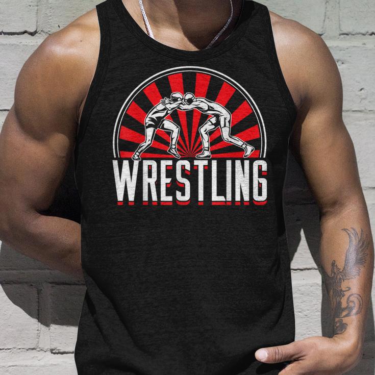 Ring Sport Ring Combat Ringer Wrestler Tank Top Geschenke für Ihn