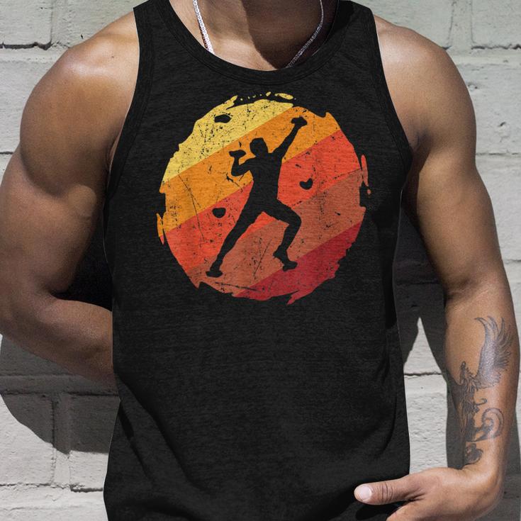 Rock Climbing Retrointage Bouldering Tank Top Geschenke für Ihn