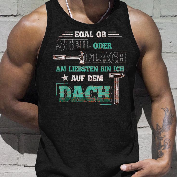 Roofer Idea Roofer Tank Top Geschenke für Ihn