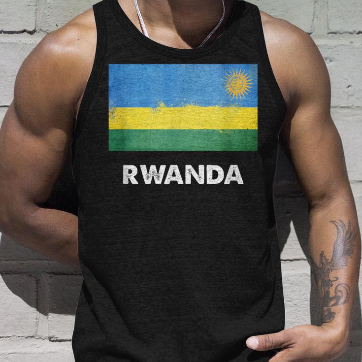 Ruanda Flag Jersey Ruanda Tank Top Geschenke für Ihn