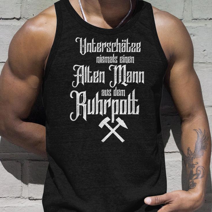 Ruhrpott Quote Ruhrgebiet City Sayings Zeche Kohle Mining Tank Top Geschenke für Ihn