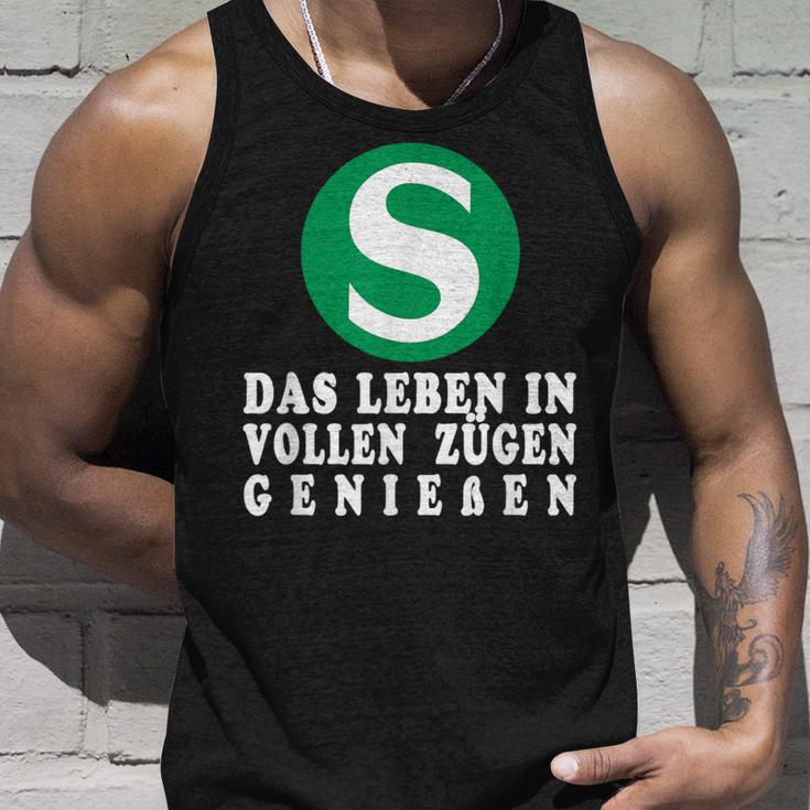 S-Bahn Das Leben Inoll Zügen German Tank Top Geschenke für Ihn