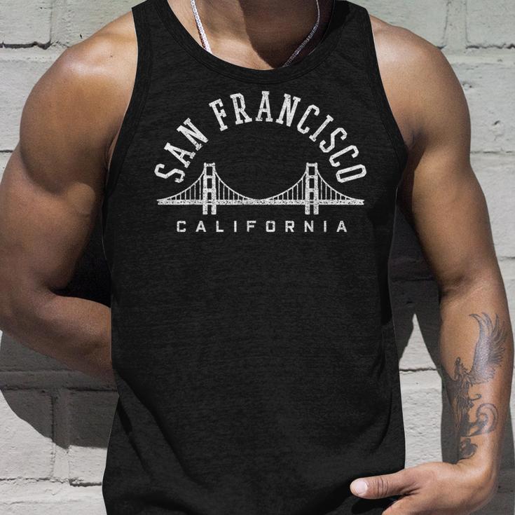 San Francisco California Est 1776 Usa America Souvenir Tank Top Geschenke für Ihn