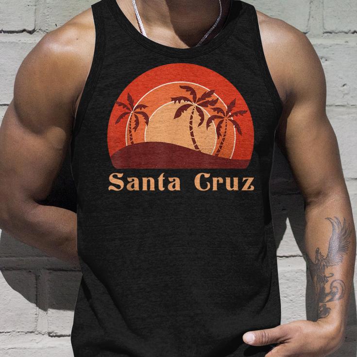 Santa Cruz Ca California 70S 80S Retrointage Tank Top Geschenke für Ihn