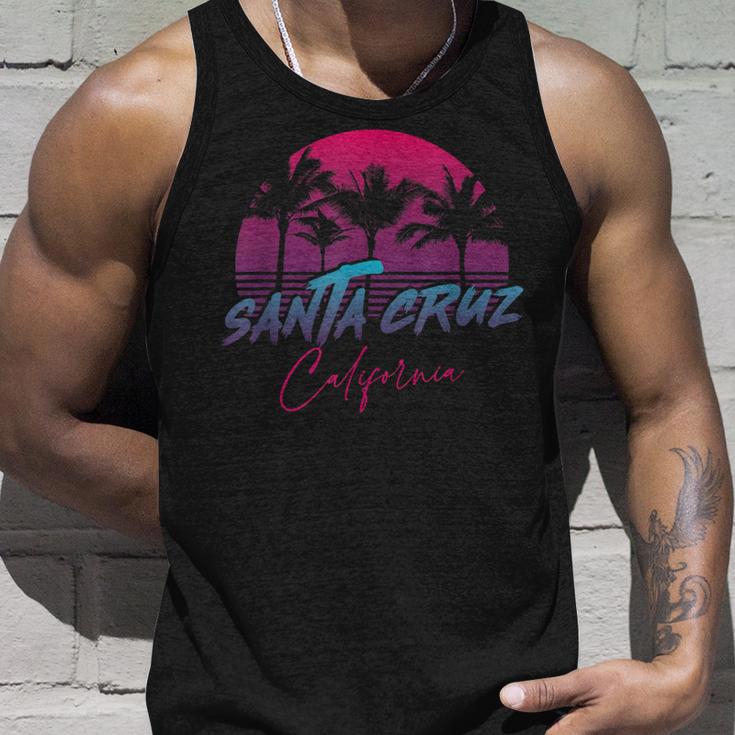 Santa Cruz Ca Retroaporwave 80S 90S Tank Top Geschenke für Ihn