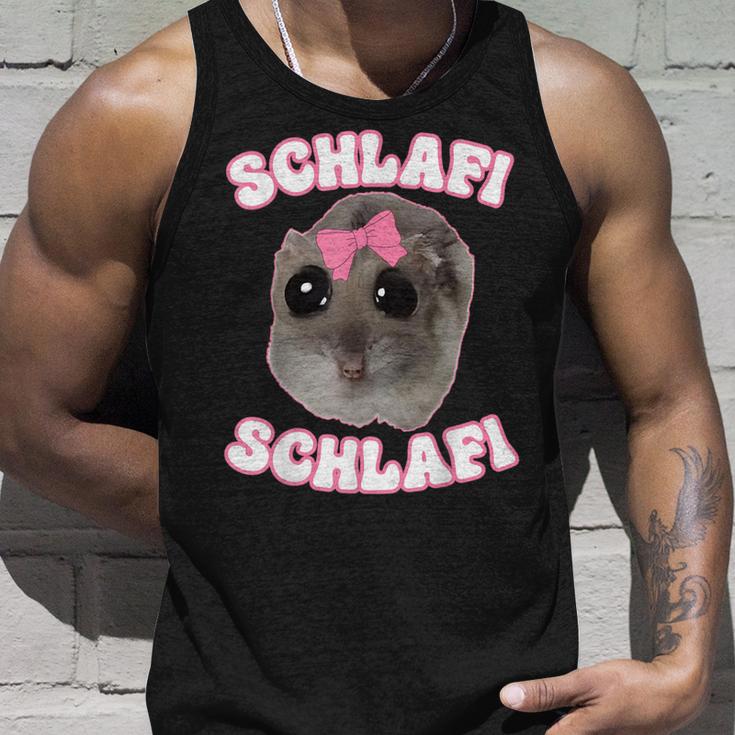 Schlafi Schlafi Hamster Hamster Hamstie Meme Sleep Tank Top Geschenke für Ihn