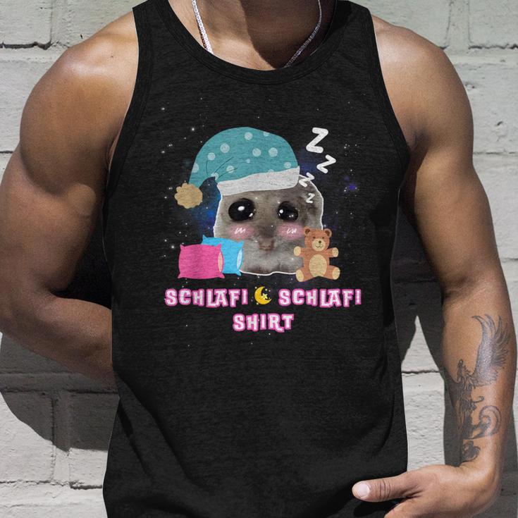 Schlafi Schlafi Sad Hamster Hamsti Tank Top Geschenke für Ihn