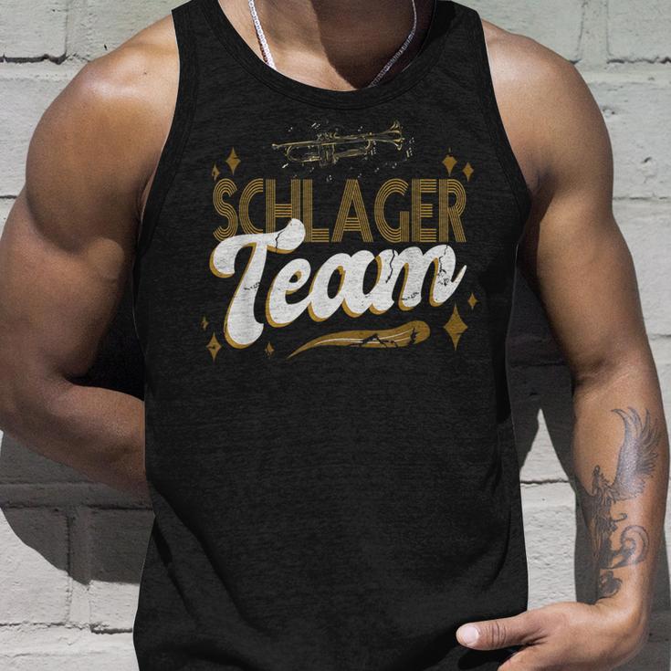 Schlager Fans Partner Look Schlager Team Schlager Outfit Costume Tank Top Geschenke für Ihn