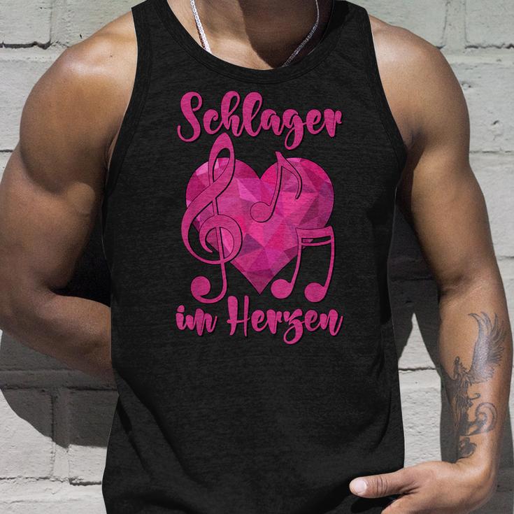 Schlager Schlager Im Herz Tank Top Geschenke für Ihn