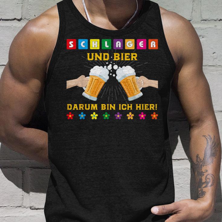 Schlager Hit Party Hit Concert Costume Music Outfit Tank Top Geschenke für Ihn