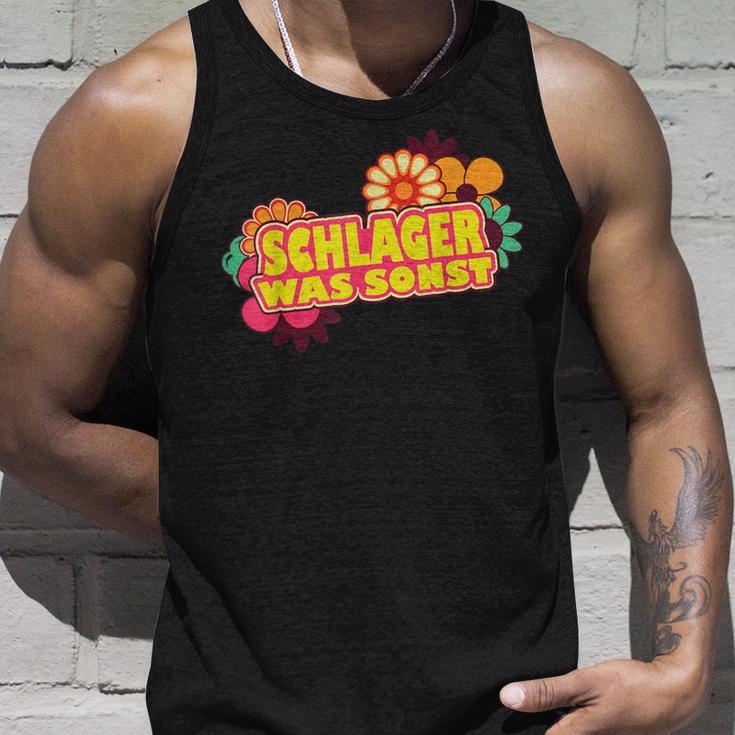 Schlager Was Sonst Schlageroutfit Party Schlagerparty Tank Top Geschenke für Ihn