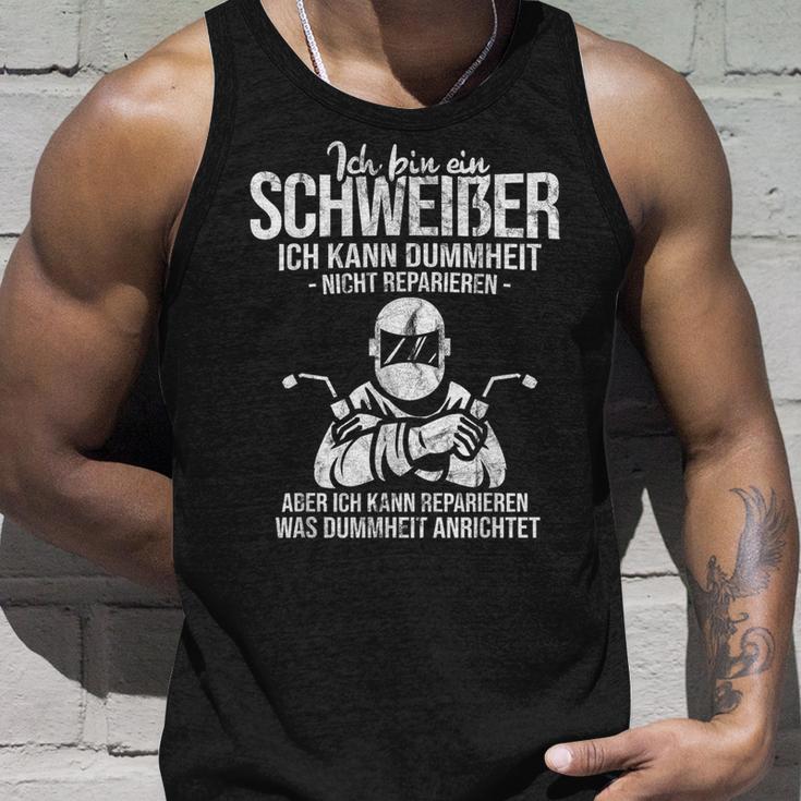 Schweler Saying Repair Summheit Welding S Tank Top Geschenke für Ihn