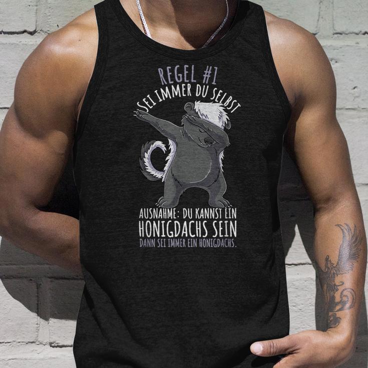 Sei Immer Du Selbst Lustiges Honigdachs Tank Top Geschenke für Ihn