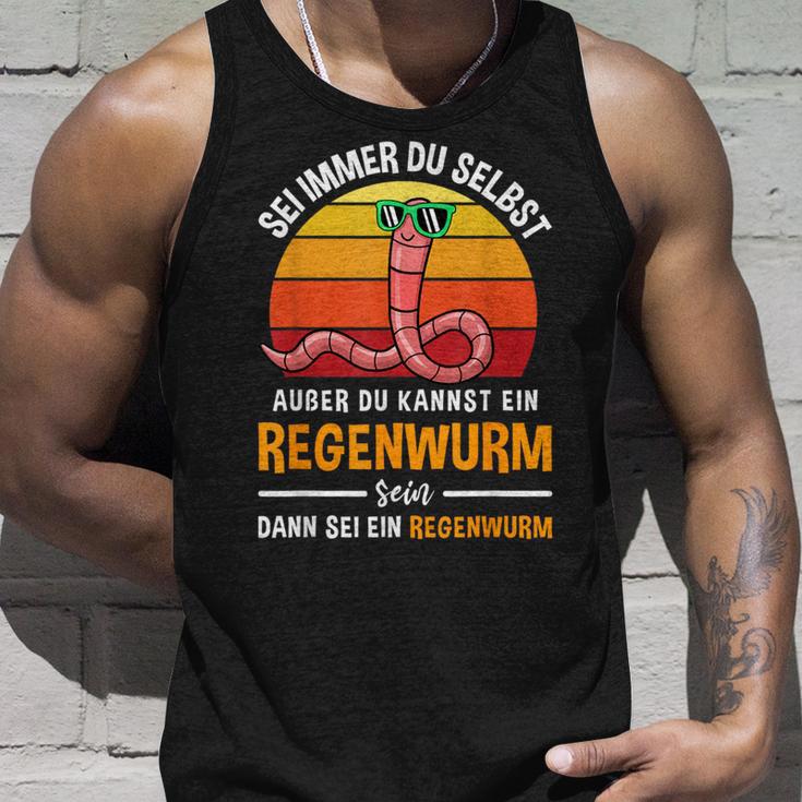 Sei Immer Du Selbstaußer Du Kannst Ein Regenwurm Sein Sei Immer Tank Top Geschenke für Ihn