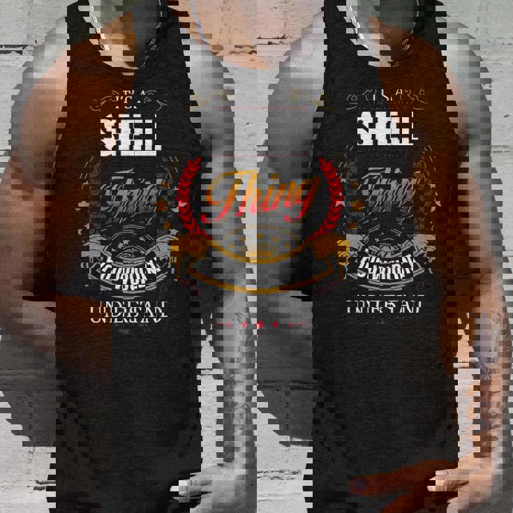 Shell Family Crest Shell Shell Clothing ShellShell T For The Shell Tank Top Gifts for Him