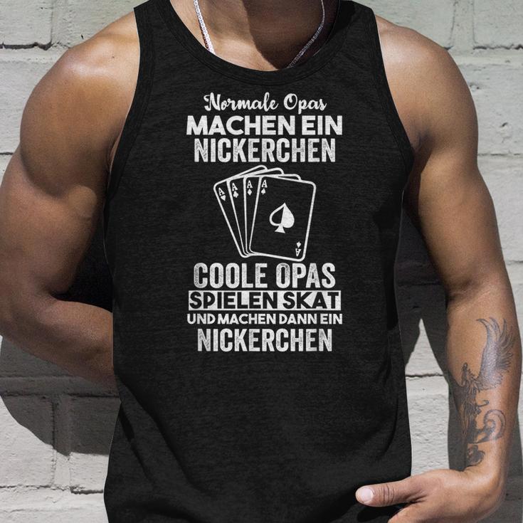 Skat Grandpa Skat Game Tank Top Geschenke für Ihn