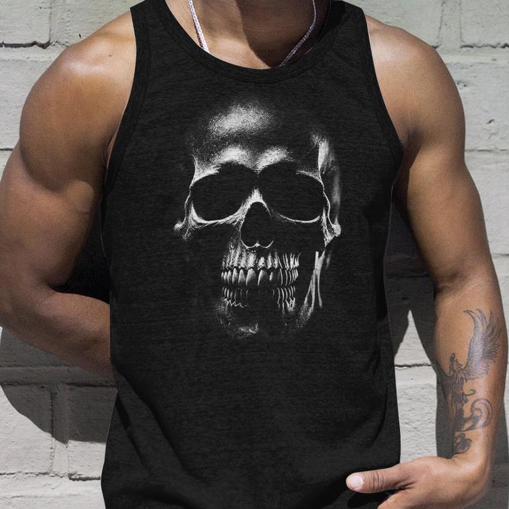 Skull Skull Skull Skeleton Head Tank Top Geschenke für Ihn