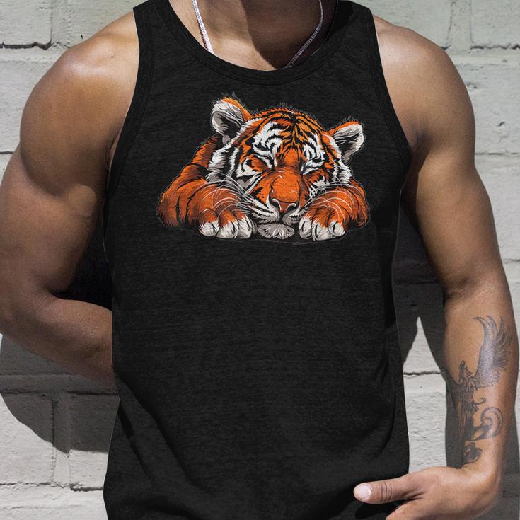 Sleeping Tiger I Tiger Children's Tank Top Geschenke für Ihn