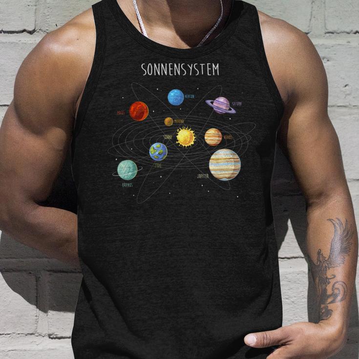 Solar System Planets Star System Sun & Universe Tank Top Geschenke für Ihn