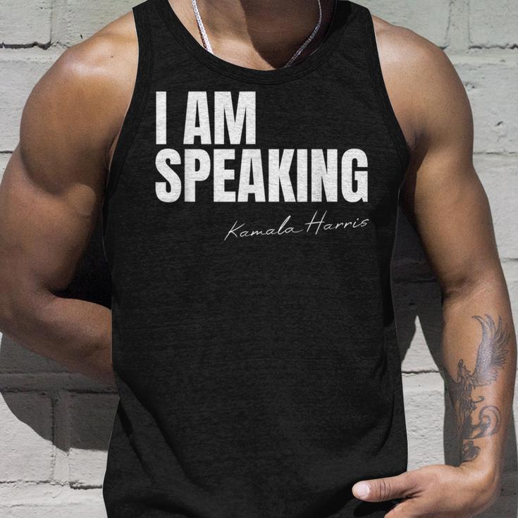 I Speak Kamala Harris Tank Top Geschenke für Ihn