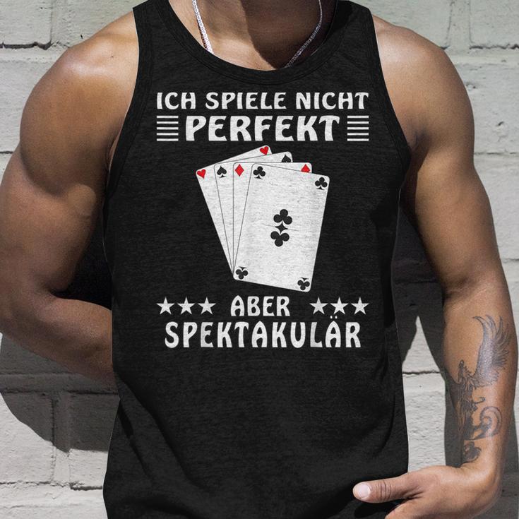 Spektacular Card Player Tank Top Geschenke für Ihn